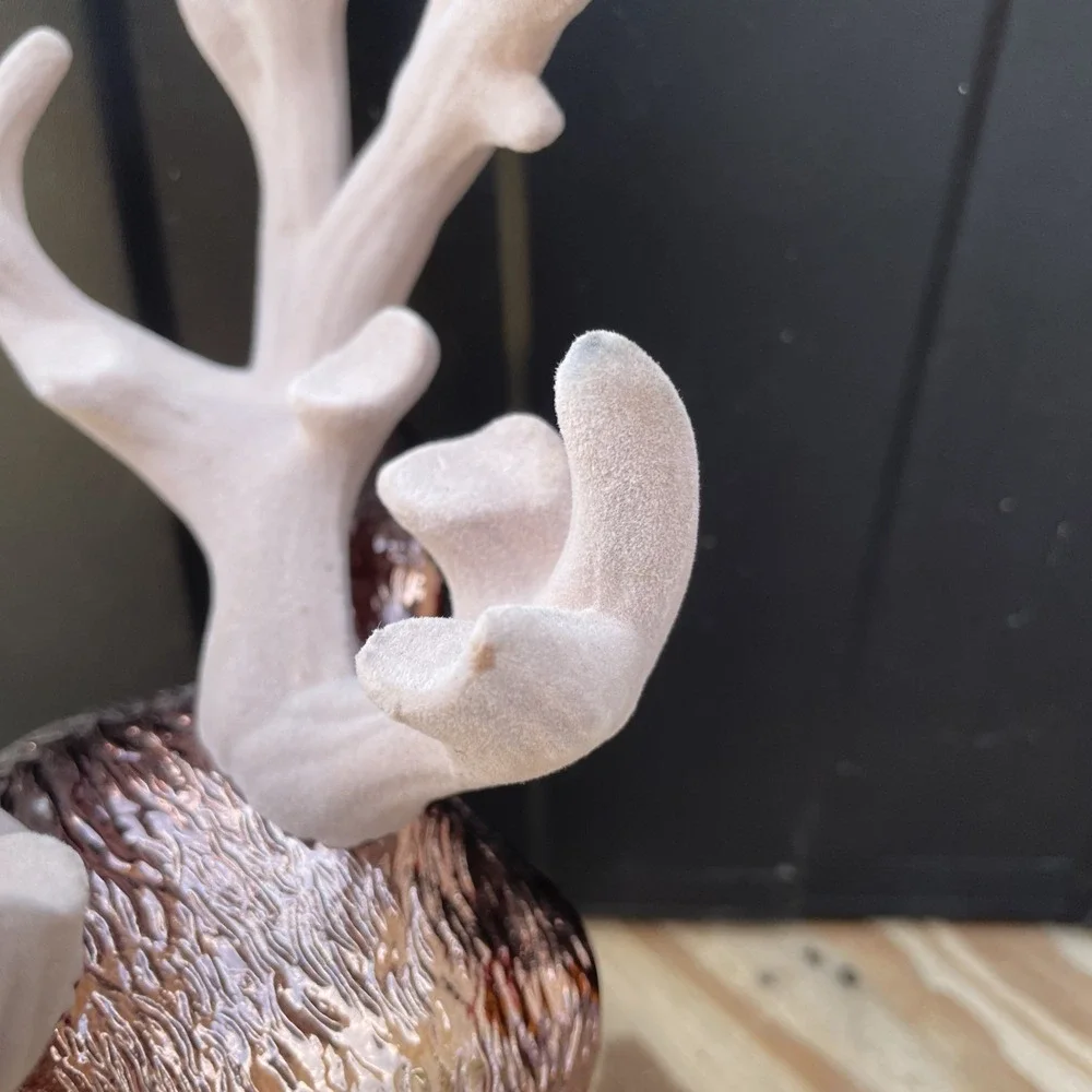 Bath & Body Works Stag Deer Head 3-Wick Candle Pedestal Holder